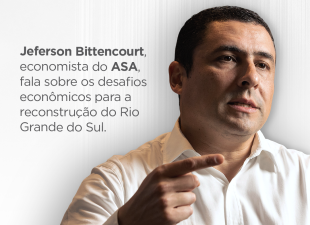 Jeferson Bittencourt, reconstrução do Rio Grande do Sul, política fiscal, desafio fiscal
