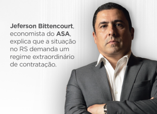 Jeferson Bittencourt, regime extraordinário de contratação, calamidade pública, tragédia no Rio Grande do Sul