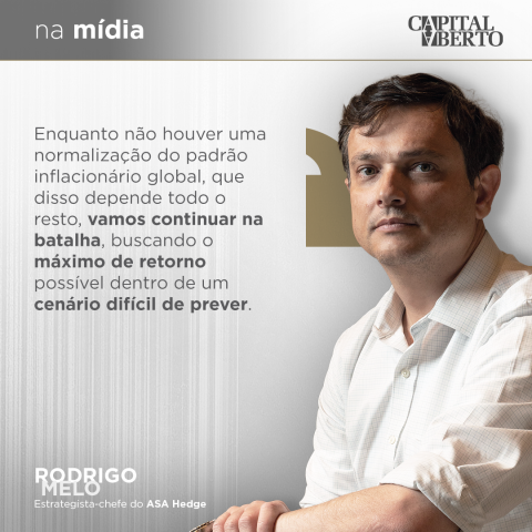 Rodrigo Melo, ASA Hedge, fundos multimercados, Marcio Fontes, investimentos, renda variável, EUA,