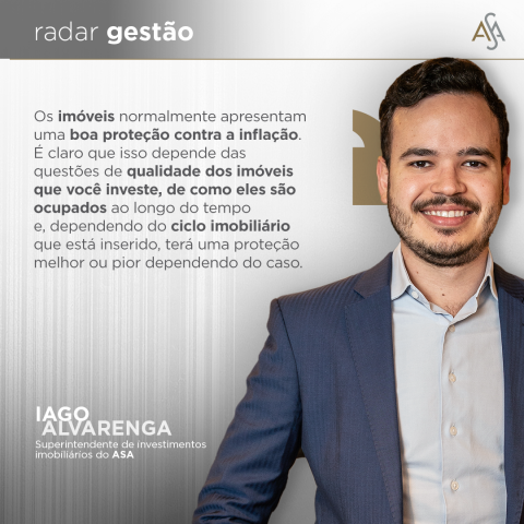 Iago Alvarenga, mercado imobiliário, ASA Cycles, fundos imobiliários, imóveis