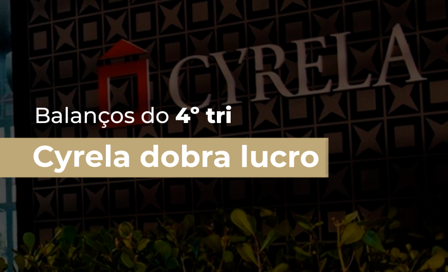 Cyrela dobra lucro